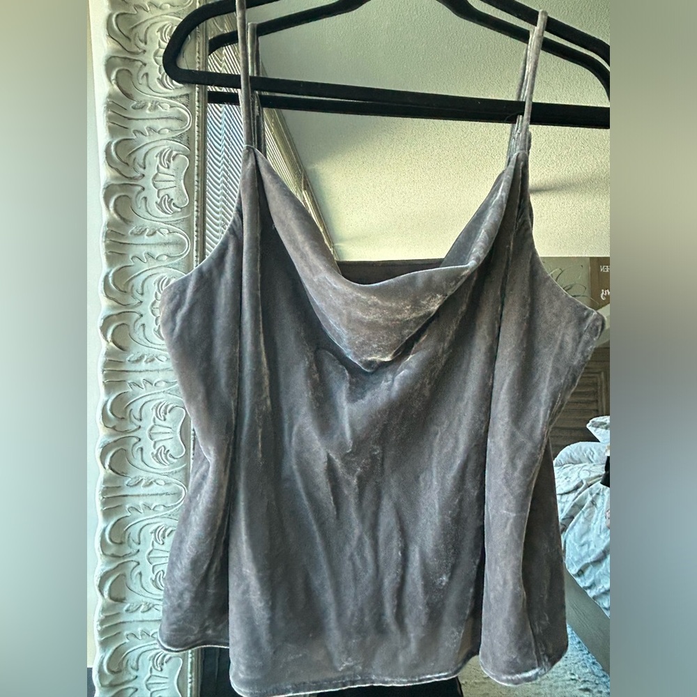 NWT Banana Republic velvet top (Size XL)